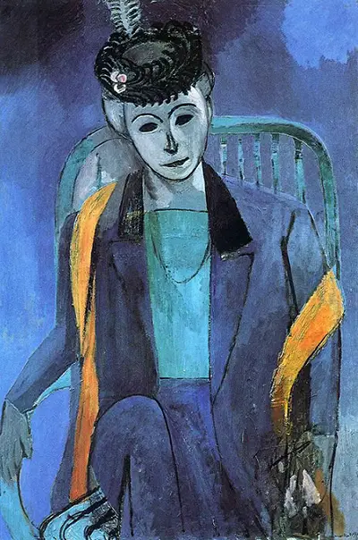 Portrait of Mme. Matisse Henri Matisse